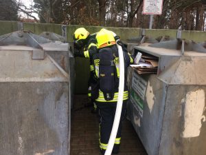 Containerbrand vom 05.01.2020